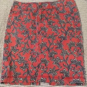 Vintage look Anthropologie pencil skirt